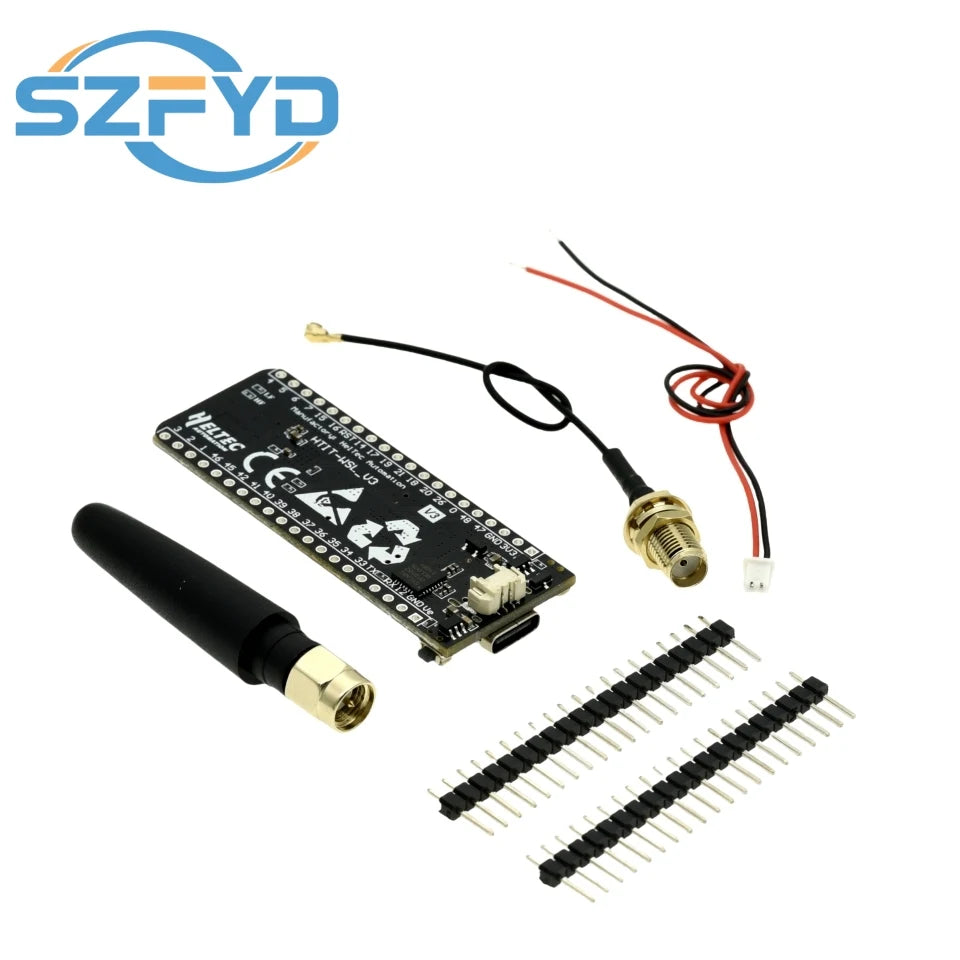 For ESP32 SX1262 LoRa WiFi BLE Module, LoRAWAN 433-470MHz 868-915MHz Wireless Stick Lite with Antenna for Arduino
