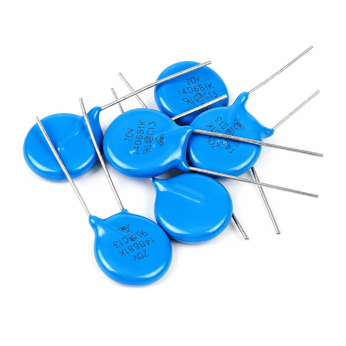1000PCS MOV Varistor Resistor 5D Series Metal Oxide Varistor 180K 431K 471K 561K 821K 102K Surge Protector