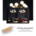 10pcs G9 LED Lamp AC100V-265V 10W No Flicker 76LEDS SMD2835 Ceramics Chandeliers Light Lighting For Living Room Led Bulb