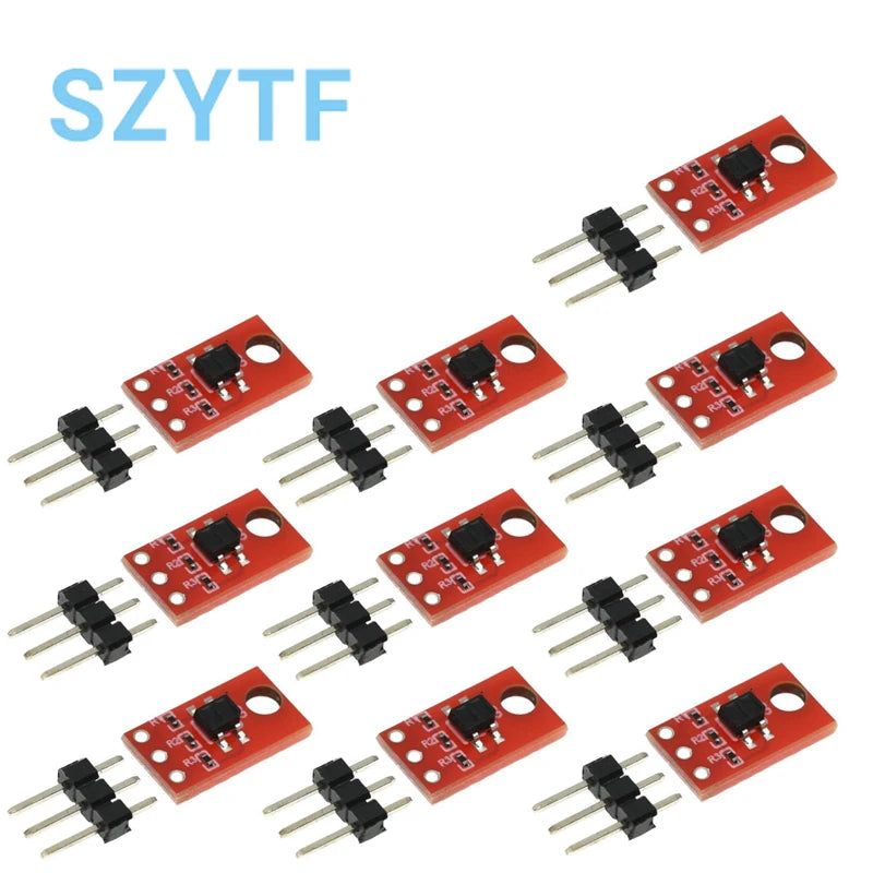 1-10pcs QRE1113 IR LED Infrared Reflection Sensor Module Capacitor Discharge Circuit Breaker Board DC 3.3 -5V
