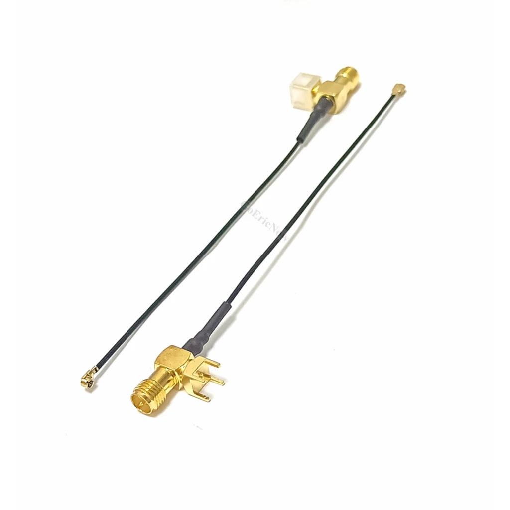 10 pcs Extension 50ohm Short RP-SMA/SMA Female Right Angle PCB Mount to Ufl U.FL Connector Pigtail Cable 5cm 10cm 15cm 20cm