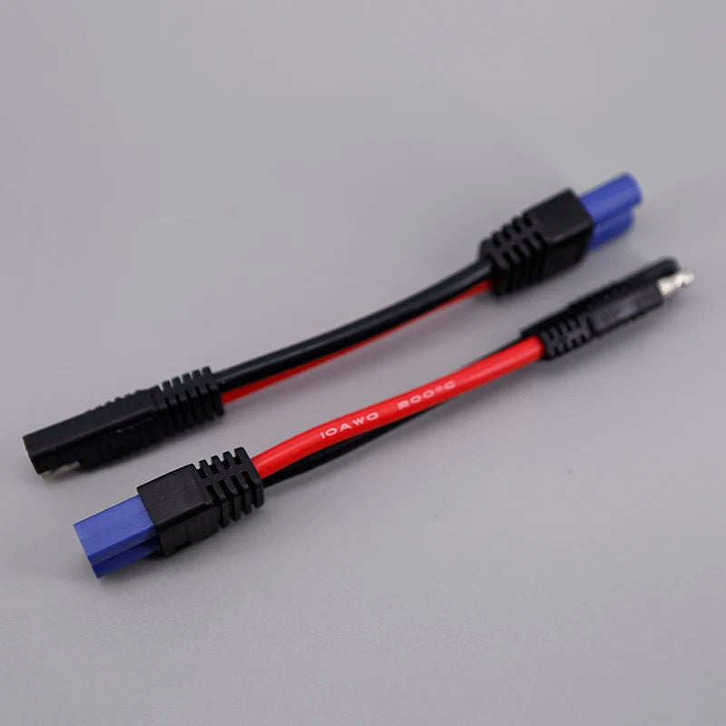 SAE To EC5 Male Female Plug Connector To SAE Power Automotive Cable Wire Power Cord Plug DIY 10 AWG SAE Cable R23