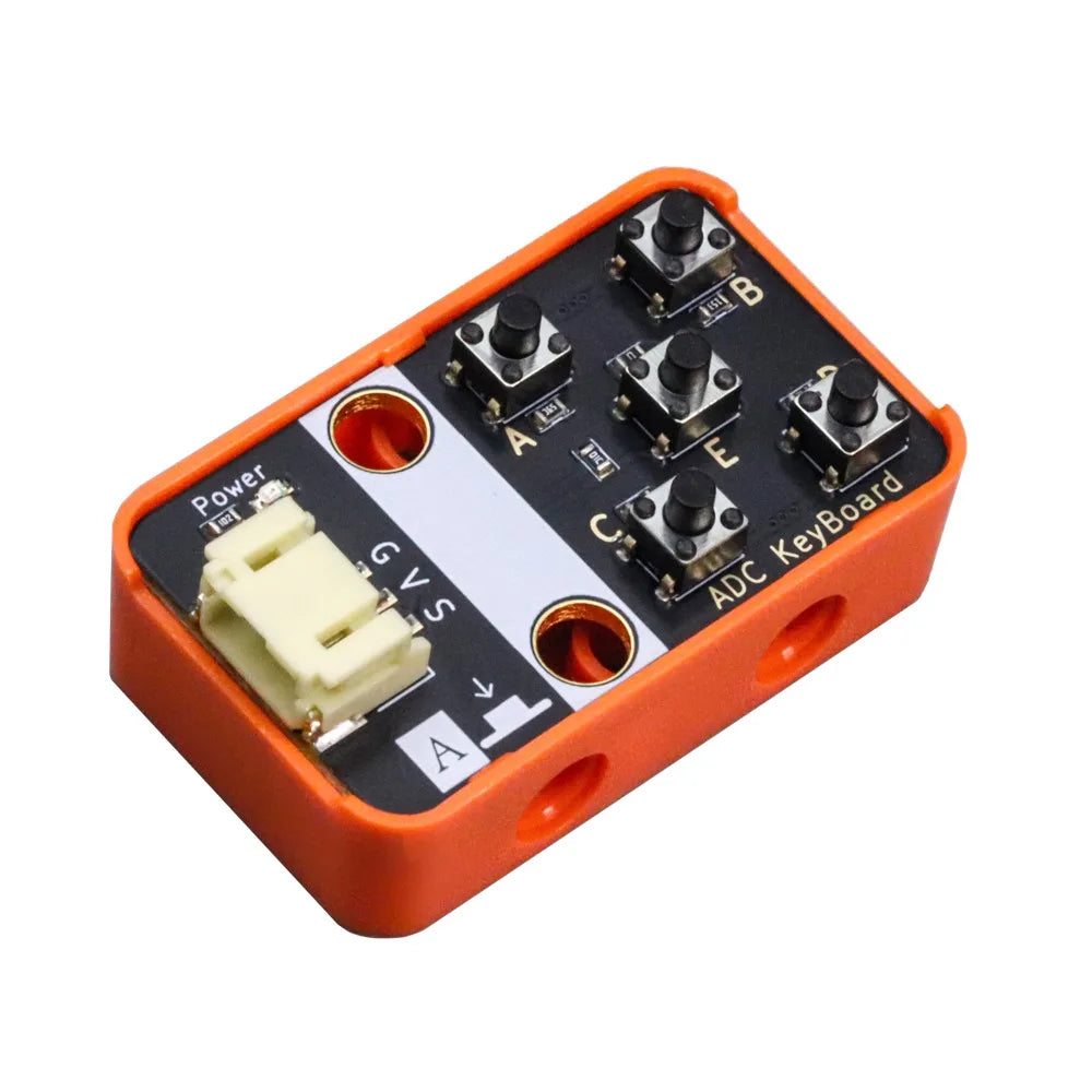 ADC Button Module 5 Keys Single Channel Voltage Divider 3~5V Saves I/O Pins for Arduino ESP32 micro:bit