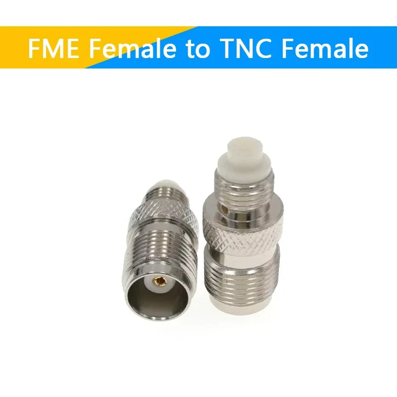 1-10PCS SMA To FME Male Female Straight Connector SMA TNC BNC UHF F FME Male Female To FME Male Female Coaxial RF Adapters Brass