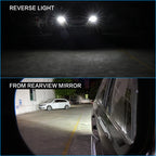 NAO P21W LED PY21W BA15S T20 W21/5W W5W T10 7443 For LADA DRL P21/5W 1300LM Car Lights Bulb 7440 BAY15D W21W 1157 Red White 1156