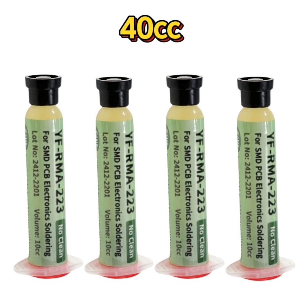 RMA-223 10cc Flux No Clean Flux Soldering Iron Welding Flux Consumer Electronics Repair Solder Paste For Phone LED BGA SMD PGA
