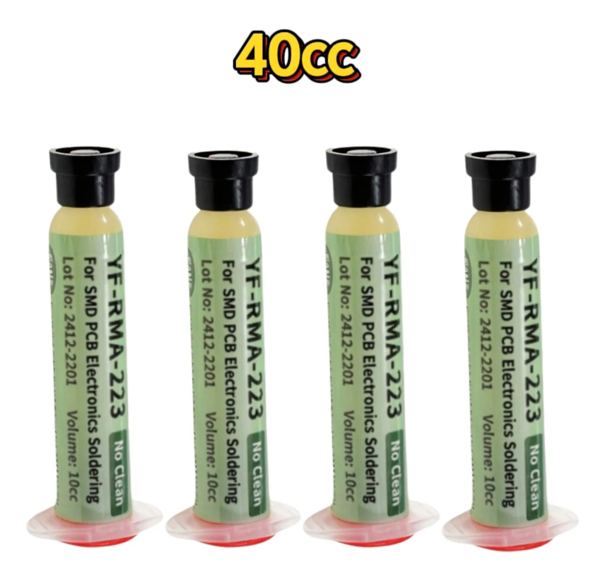 RMA-223 10cc Flux No Clean Flux Soldering Iron Welding Flux Consumer Electronics Repair Solder Paste For Phone LED BGA SMD PGA