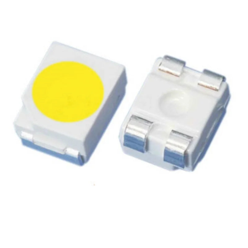 50PCS  3528 4pin LED Lamp Bead White Red Yellow Green Blue Lightbright 1210 Imported Automobile Instrument Panel Lamp