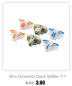 Wire Connector Mini Fast Universal Wiring Electrical Cable Conector LED Lamp Push In Terminal Block 222 SPL-62 SPL-42 Splic