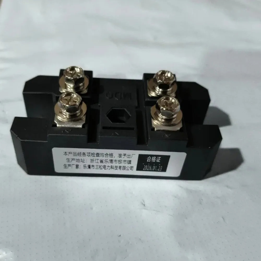 1 Pcs High Power Bridge Rectifier 100A Single Phase Diode Bridge Rectifier 4 Terminal 1600V Diode Bridge Rectifier Module