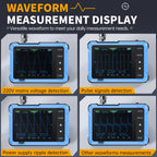 FNIRSI New DSO510 DSO152 DSO153 Mini Handheld Digital 2 IN 1 Oscilloscope Portable 48MS/s 10MHz Bandwidth Electronic Repair Tool