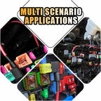 Automotive Fuse Set 5/10Pcs 12V Car Blade Fuse Holder Mini ATM ATO Add-a-Circuit Fuse TAP Adapter Fuse Fuse for Car Trucks Boats