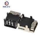 Mini USB Type B 5Pin Female Socket Right Angle DIP Jack Connector Dip