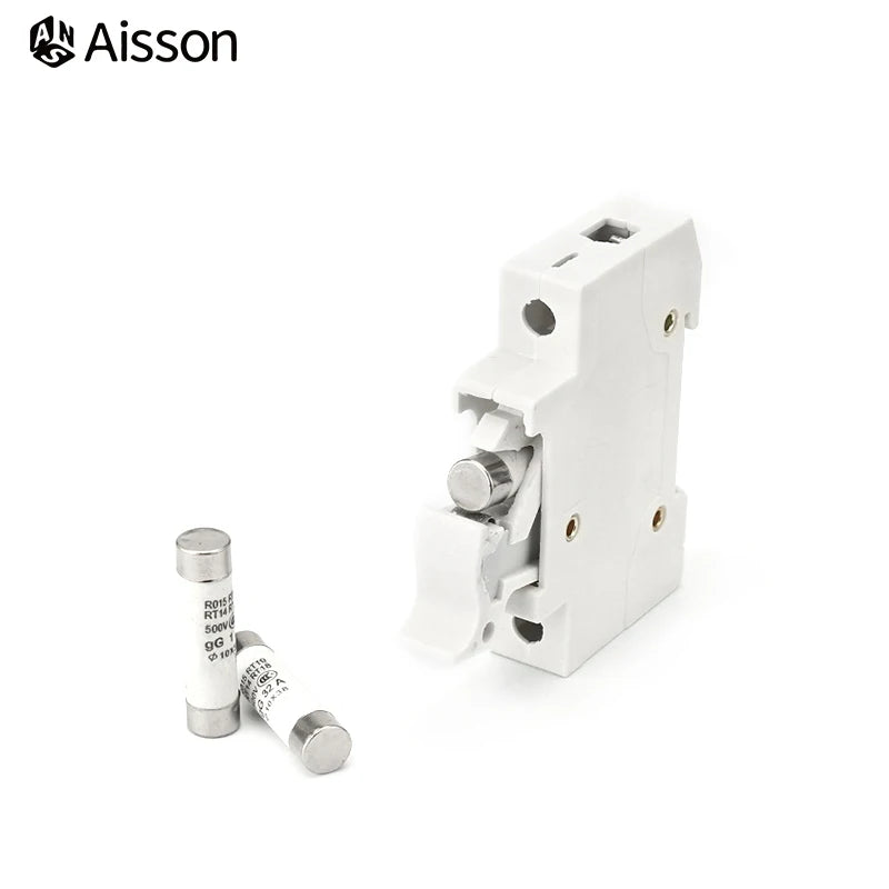 10Pcs 10*38 Fast Blow Ceramic Fuse 10x38mm 500V 1A 2A 3A 4A 5A 6A 8A 10A 16A 20A 25A 32A RO15 R015 RT19 RT14 RT18