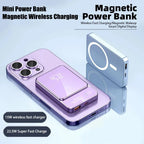 10000mAh Magnetic Power Bank 20W Wireless Powerbank Slim Portable Battery Charger for MagSafe iPhone 17 16 15 Samsung 24 23