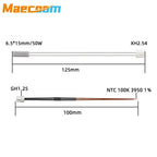 2/4/10pcs Bambu Lab X1/X1-Carbon Thermistor & Ceramic Heating Plate for 3D Printer Hotend Heater Cartridge 24V 50W