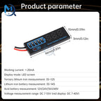 3-14S 1-7S 2-8S LED Battery Voltage Level Indicator Charge Acid/Lithium Universal 18650 Battery Charge Indicator Board DC 7-55V