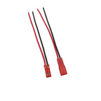 Red JST Plug Connector SYP 2Pin 2.54mm Pitch Male Female Plugs with 22AWG PVC Wires Cable for LED Lamp Strip RC Toys Battery DIY