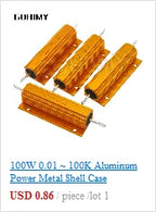 600pcs/set 30 Kinds 1/4W Resistance Metal Film Resistor Pack Assorted Kit 1% 1K 10K 10K 100K 220ohm 1M Resistors 300pcs/set