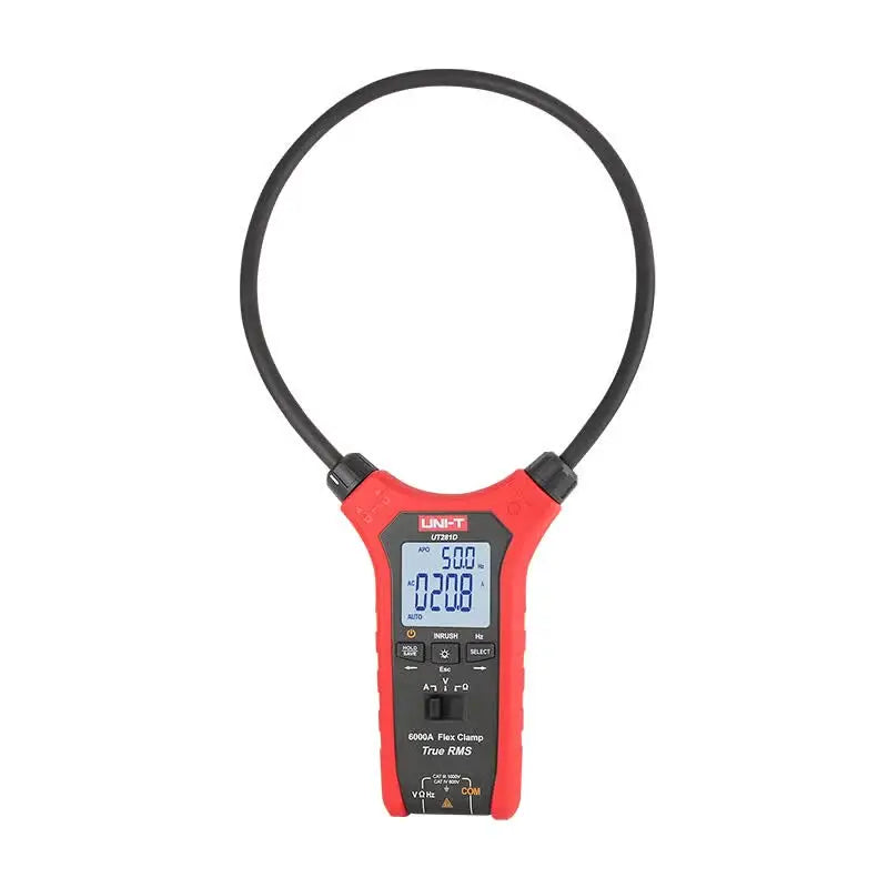 UNI-T UT281D Flexible Rogowski Coil Clamp Meter True RMS High Precision Max 6000A AC Current Measuring Instrument