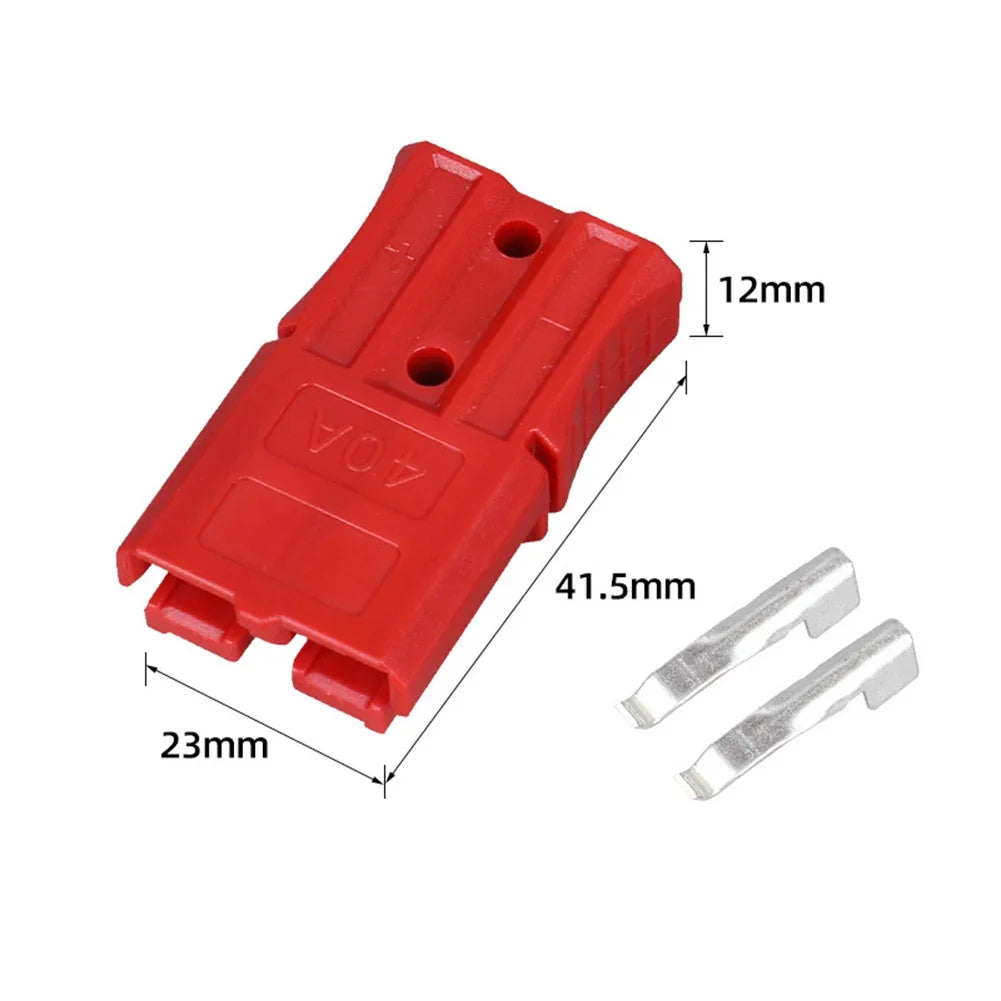 Wire & Cable Connectors 40A FOR Anderson 40A AC 600V AC Outlet Easy To Connect Insulation Protection