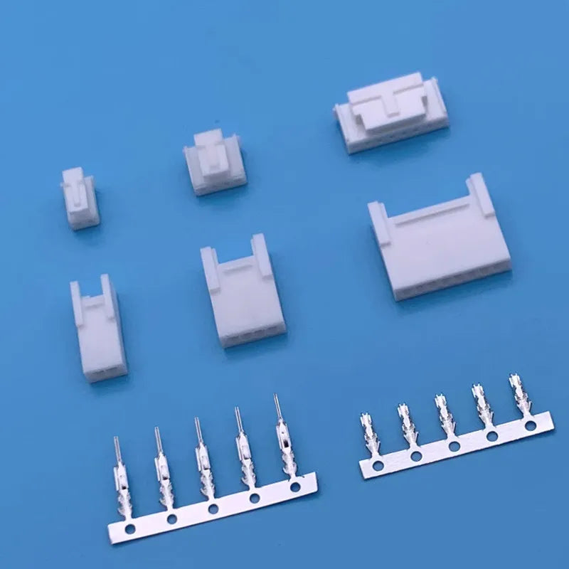 5 Sets HY2.0 2.0mm Wire to Wire Connector Kit, Male & Female Aerial Docking Terminal Housing (2P 3P 4P 5P 6P)