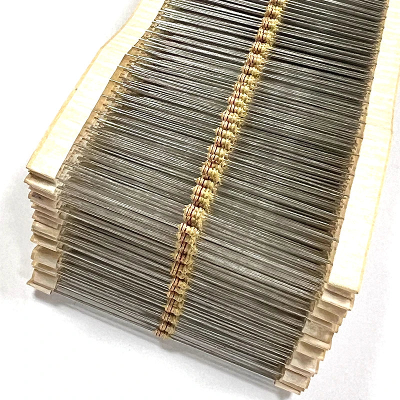 100PCS 1/8W Carbon Film Resistor 5% 1R2 12R 120R 1K2 12K 120K 1.2 12 120 R K Ohm 0.125W  0R--1M
