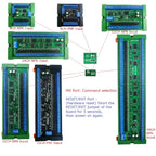 32CH RS485 IO Master-Slave Remote Control Switch Board NPN/PNP Isolation Input 300MA MOS Output Modbus RTU PLC Expansion Module