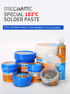 MECHANIC 183℃ Solder Tin Paste Sn63/Pb37 BGA Reballing Welding Flux Soldering Cream for Mobile Phone IC CPU SMD PCB Rework Tools