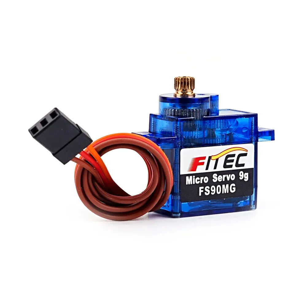 1/2/4/10PCS Feetech FS90MG 2.2KG 9g Digital Servo Metal Gear Micro Servo Motor 4.8-6V 180 Degree for 450 Helicopter Robot RC Car