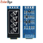 Estardyn 1.09 Inch SSD1312 White OLED Display 128x64, I2C 4Pin Module for Raspberry Pi Low Power