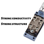 Limit Switch, CNTD TZ‑8107 metal plastic housing 1NO1NC contact, 10A 250VAC IP65 flexible wire rod type, travel sensor for machi