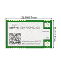 2X EBYTE LR1121 Lora Spread Spectrum Module Dual-Band 433Mhz 2.4G SMD TCXO E80-400M2213S SPI RF Module