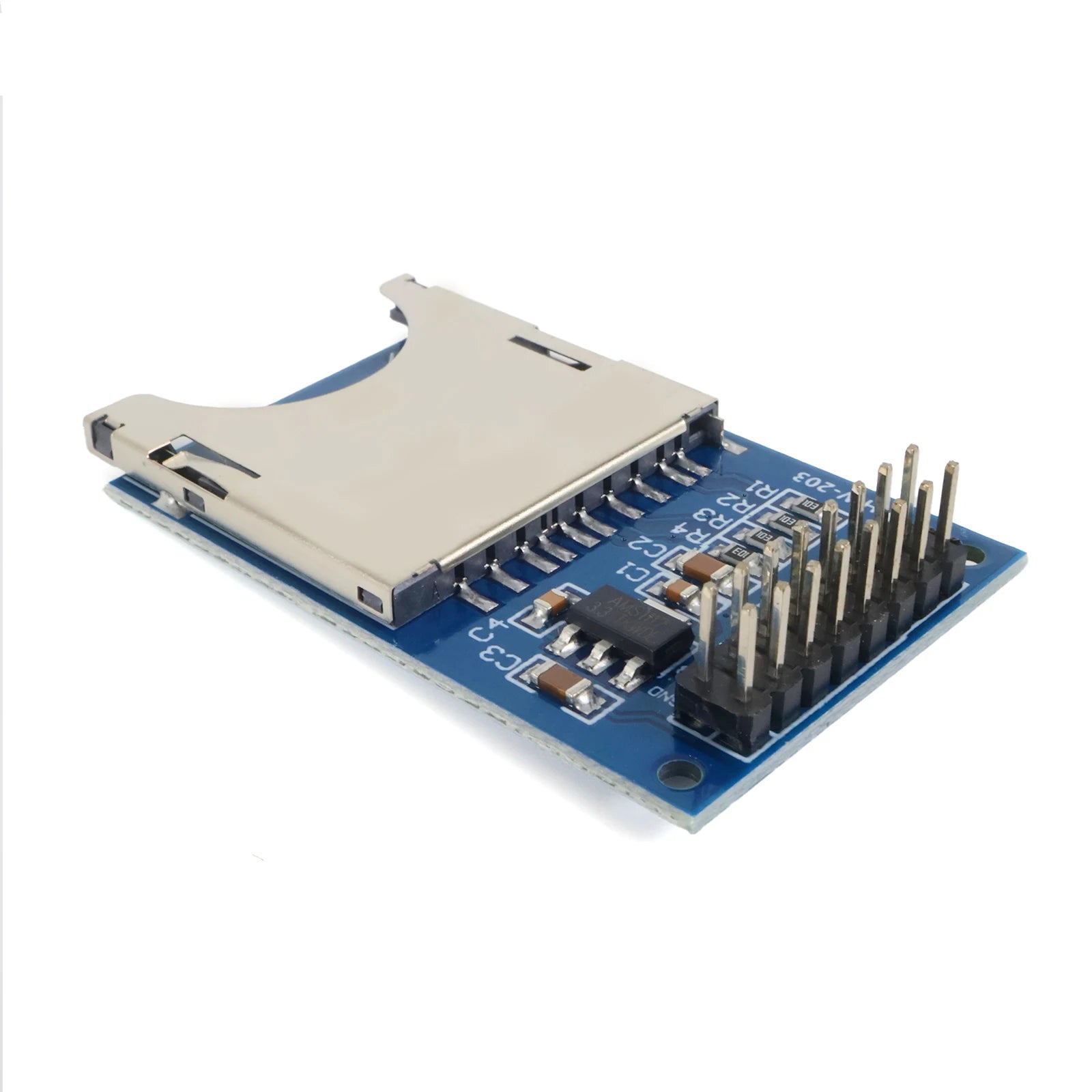 Micro SD TF SD MINI SD Card Reader Module 3.3V 5V SPI Interface with Level Shifter for Arduino ESP32 Raspberry Pi Data Logger