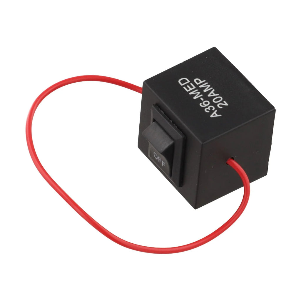Control Fuel Pump Without Key Bypass Switch Relay Bypass Switch 20 Amps Continuous Load For Fuel Injection Testing