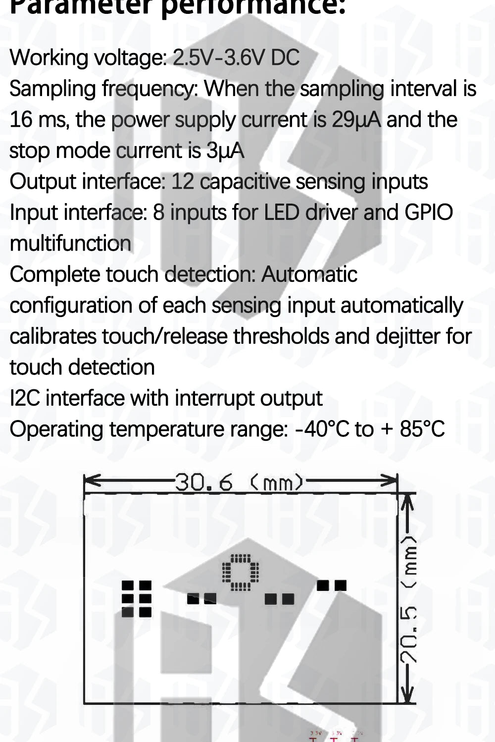 BS MPR121 Breakout V12 Capacitive Touch Sensor Controller Module-I2C Keyboard for Arduino Development Boards