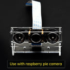 Keyestduio IR Camera Night Vision FISH-eye Camera For Raspberry PI 4B Wide Angle Infrared Wth Acrylic Holder Heat SinkFor RPI 4B