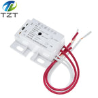 New 220V AC 50Hz Auto Infrared Sensor Switch PIR Microwave Radar Body Motion Sensor Module Adjustable For Time Distance Range