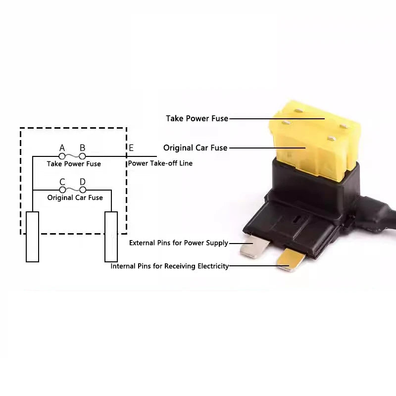 10/5pcs MINI SMALL MEDIUM Size Car Fuse Holder Add-a-circuit TAP Adapter Micro Mini Standard ATM Blade Fuse for Cars Vans