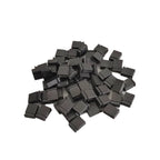 60pcs/lot Closed Short Circuit Cap 2.54mm Jumper Cap Pin Block Connector for 2.54mm Header