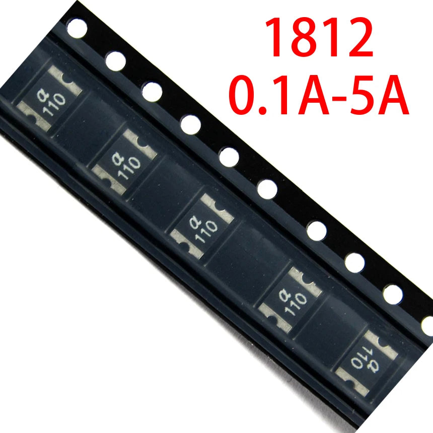 2A 2000MA 8V 16V 24V 30V 48V 60V 1812 PPTC Polyswitch Polyfuse Electrical SMD SMT Chip Self Healing Recovery Resettable Fuse