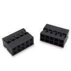 20/50pcs 2.0mm Pitch Double Row Dupont Connector Housing, 2x2P-2x8P Plastic Shell Wire to Board Header