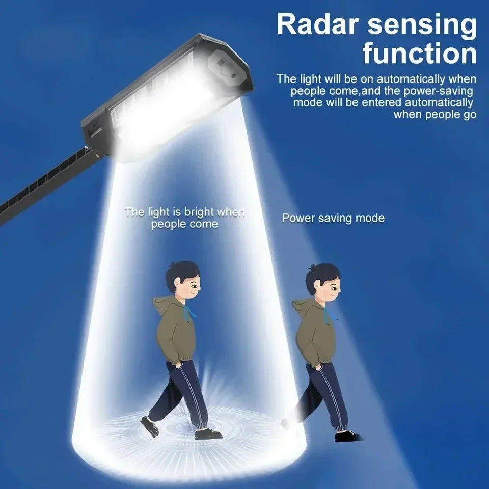 Newest Powerful Solar Lights Outdoor Solar Lamp Of Motion Sensor 4 Mode Waterproof IP65 Solar Garden Light Street Yard Lantern