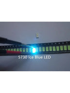 MX 100pcs 5050 1206 2835 3528 0402 0603 0805 3014 4014  Ice Blue SMD LED Diode High Brightness Lighting Bead for DIY Projects
