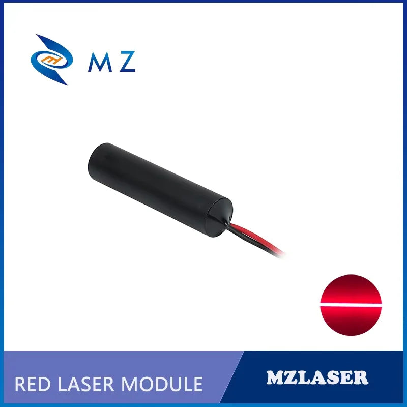 Red Line Laser Diode Module D12mm 635nm 5/10/30mw 5-24V 110 Degrees High Quality Glass Lens Industrial Grade