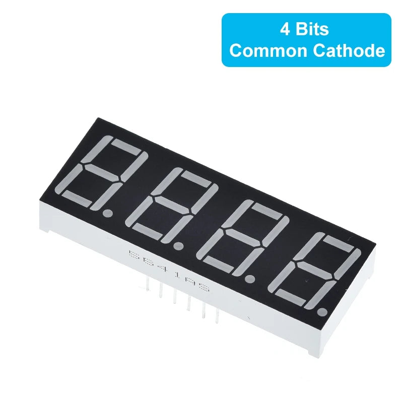 1/5/10PCS 0.56 inch LED display 7 Segment 1 Bit/2 Bit/3 Bit/4 Bit Digit Tube Red Common Cathode / Anode Digital For Arduino