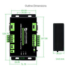 Waveshare Industrial Isolated Multi-Bus Converter, USB / RS232 / RS485 / TTL, Communication between different buses
