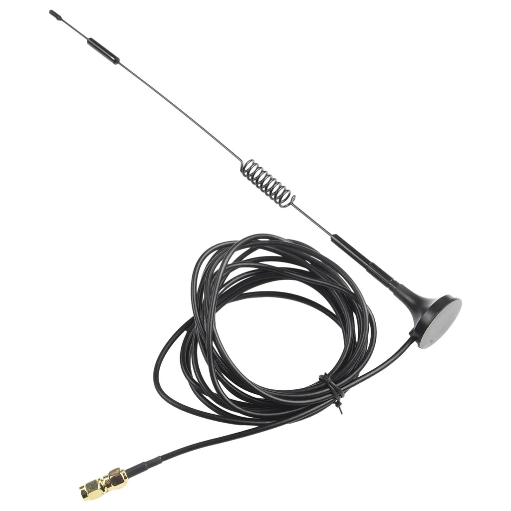 Omnidirectional LoRa Antenna 5.8dBi, 868MHz 915MHz, SMA Male & RP-SMA, 3m Cable with Bracket, for Miner Gateway Helium
