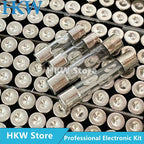 10/20pcs Glass Tube Fuse Slow Blow Fast Blow 5*20mm 6*30mm 0.1A~30A 0.2A 0.5A 1A 2A 3.15A 5A 6.3A 10A 15A 20A 25A 250V Fusibles