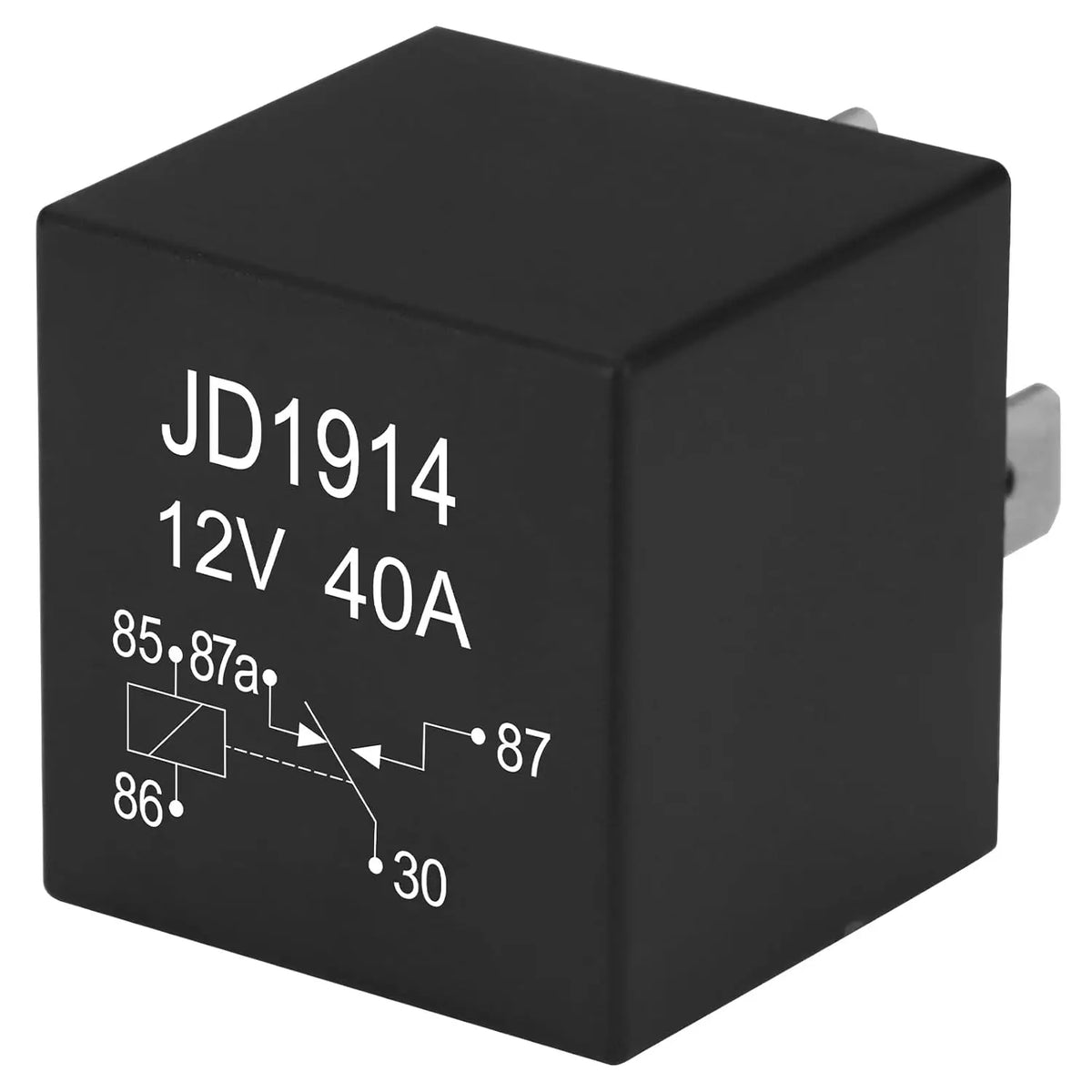 4Pin 5Pin JD1914 Car Relay 12V 24V 40A  SPDT Car Switch and Starter Waterproof Relay for Boat Tractor Truck Motorcycle